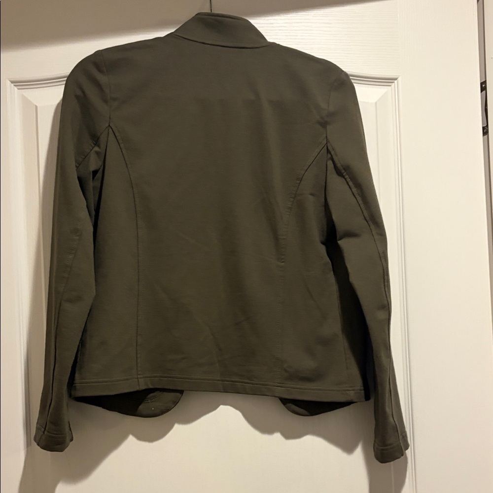 Tommy Hilfiger Olive Double-Breasted Jacket - Picture 3 of 3